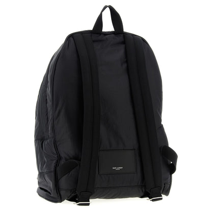 Saint Laurent Black Calfskin Backpack