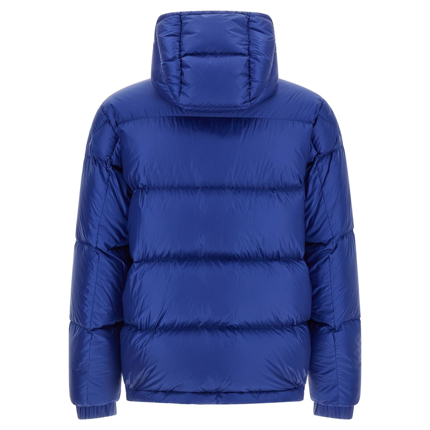 Moncler Blue Polyamide Full-Length Jacket