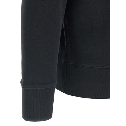 Maison Kitsuné Black Cotton Sweatshirt
