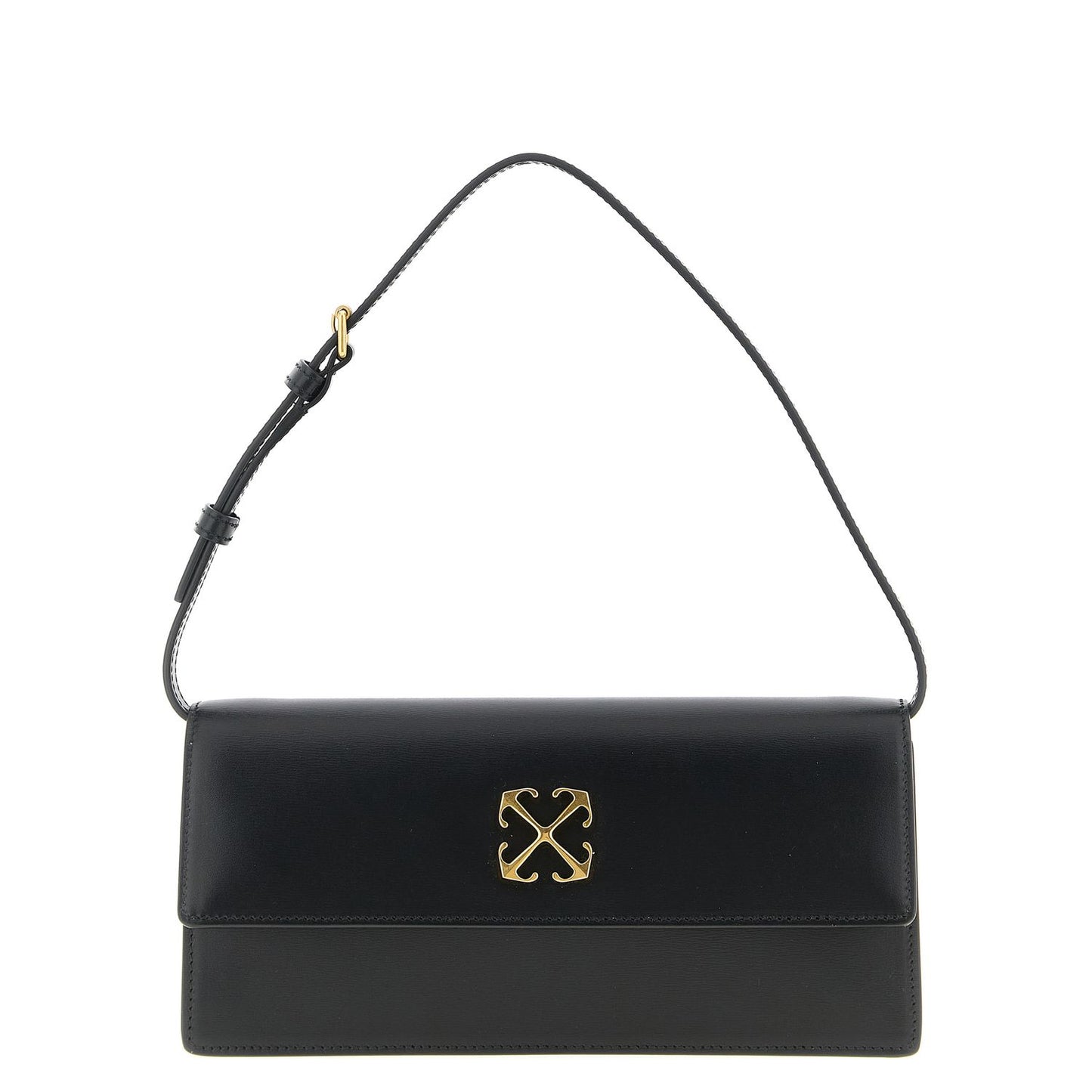 Off-White Black Polyester Shoulder Bag