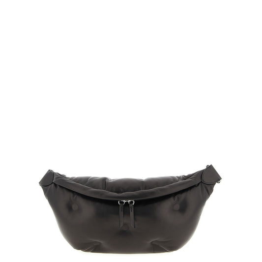 Maison Margiela Black Lambskin Crossbody Bag