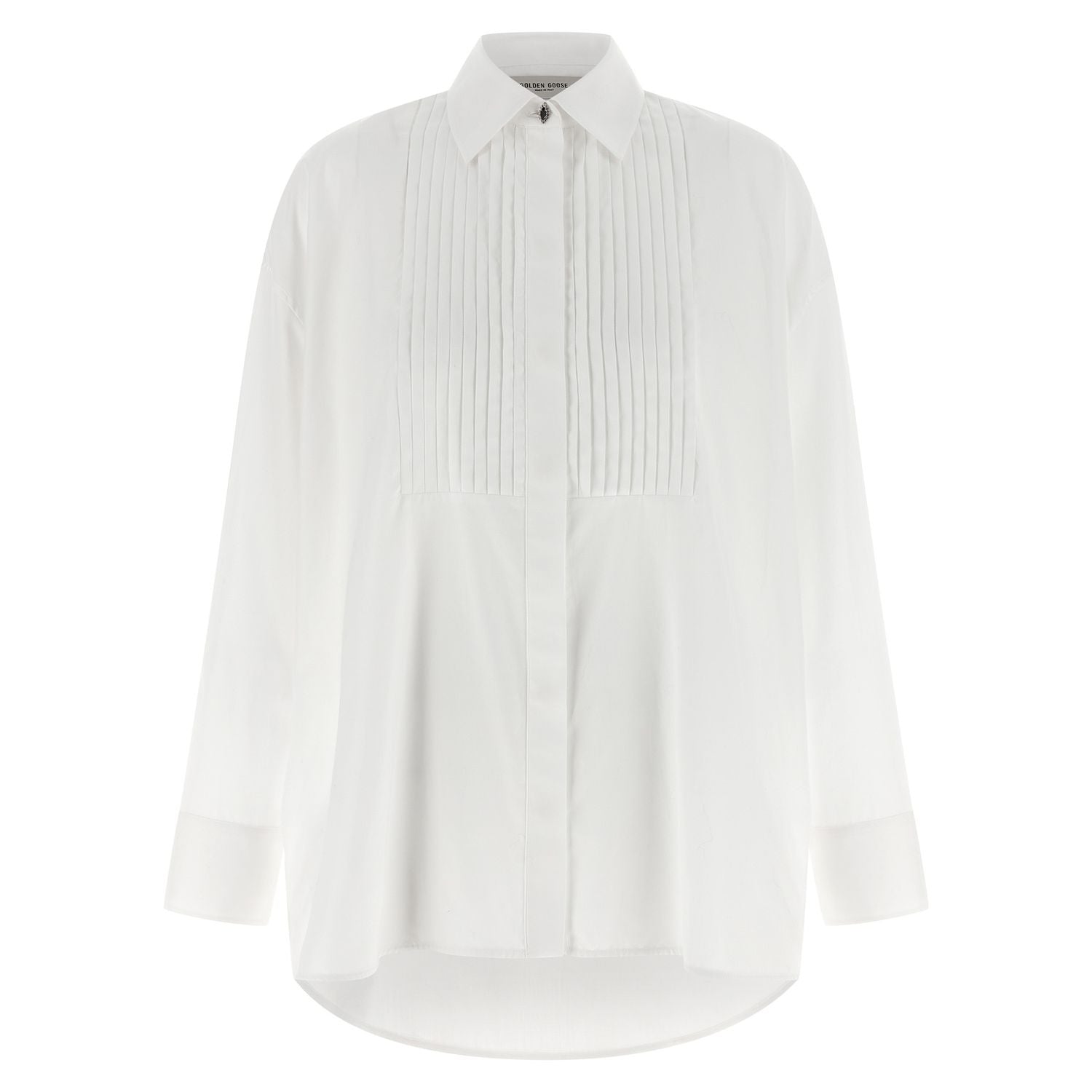Golden Goose White Cotton Blouse