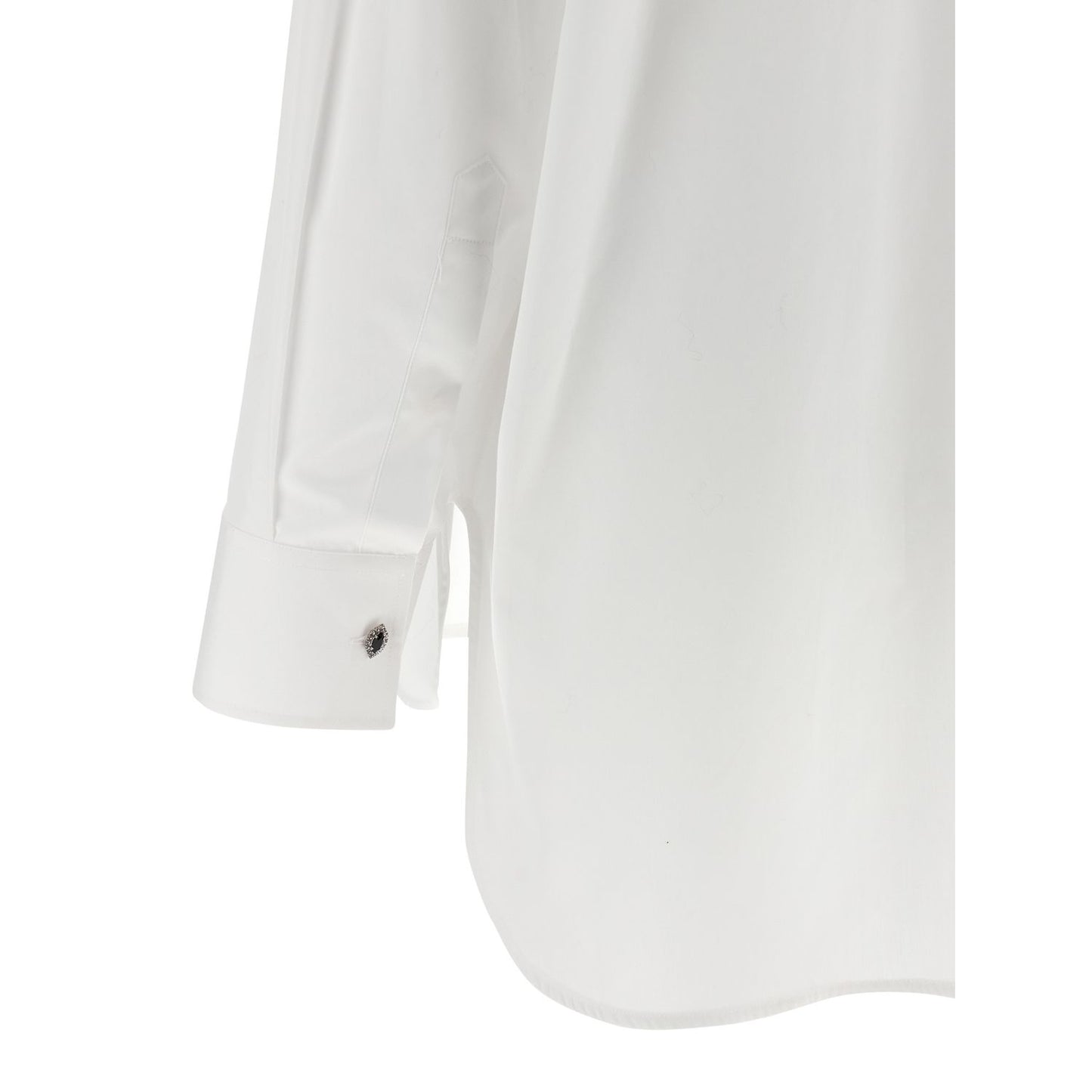 Golden Goose White Cotton Blouse