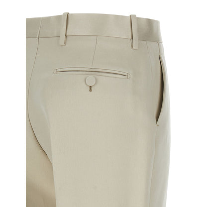 Tom Ford Beige Cotton Dress Pants