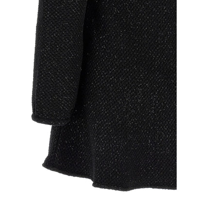 Self-Portrait Black Cotton Short Dress