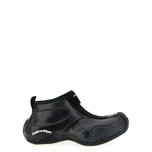 Balenciaga Black Polyester Athletic Sneakers