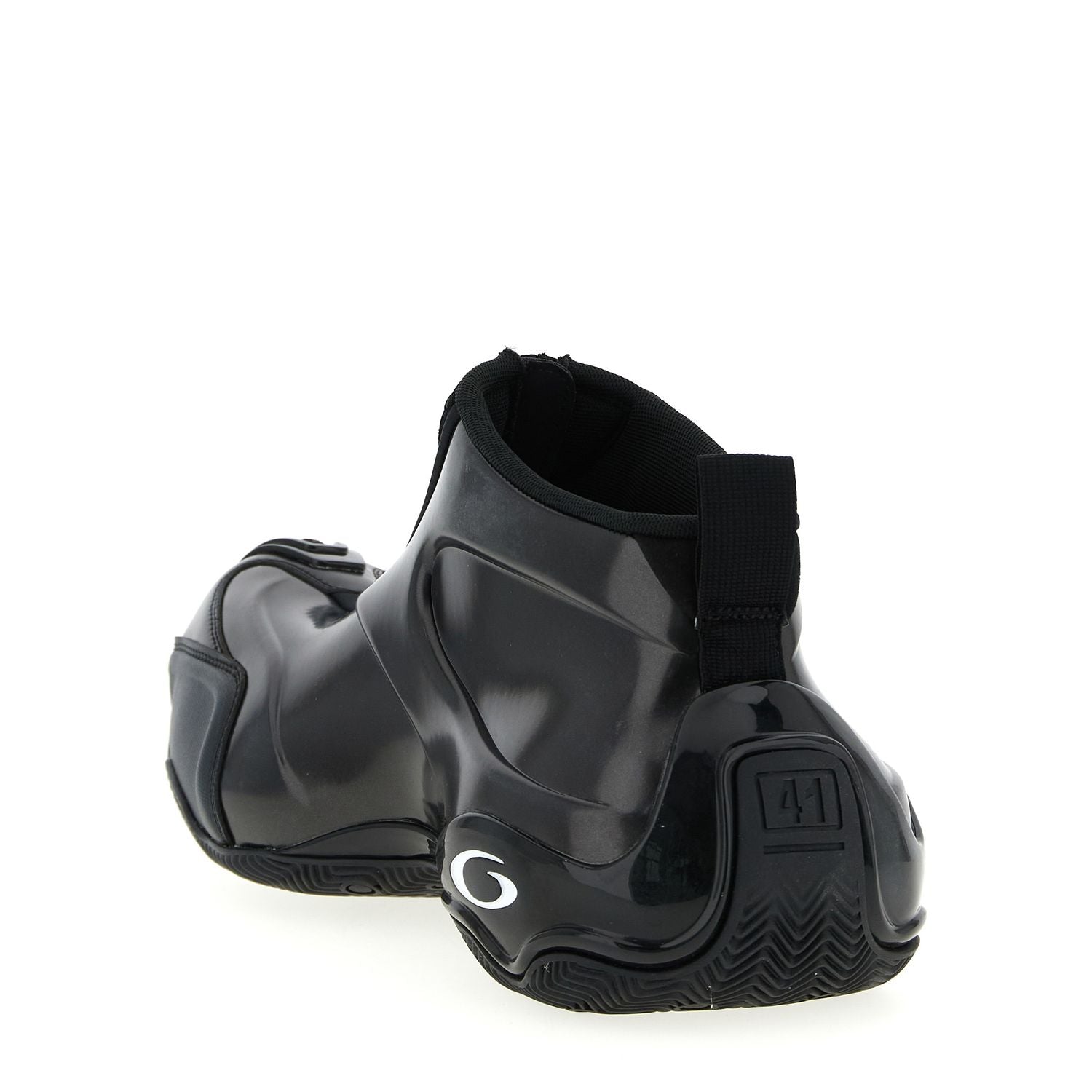 Balenciaga Black Polyester Athletic Sneakers