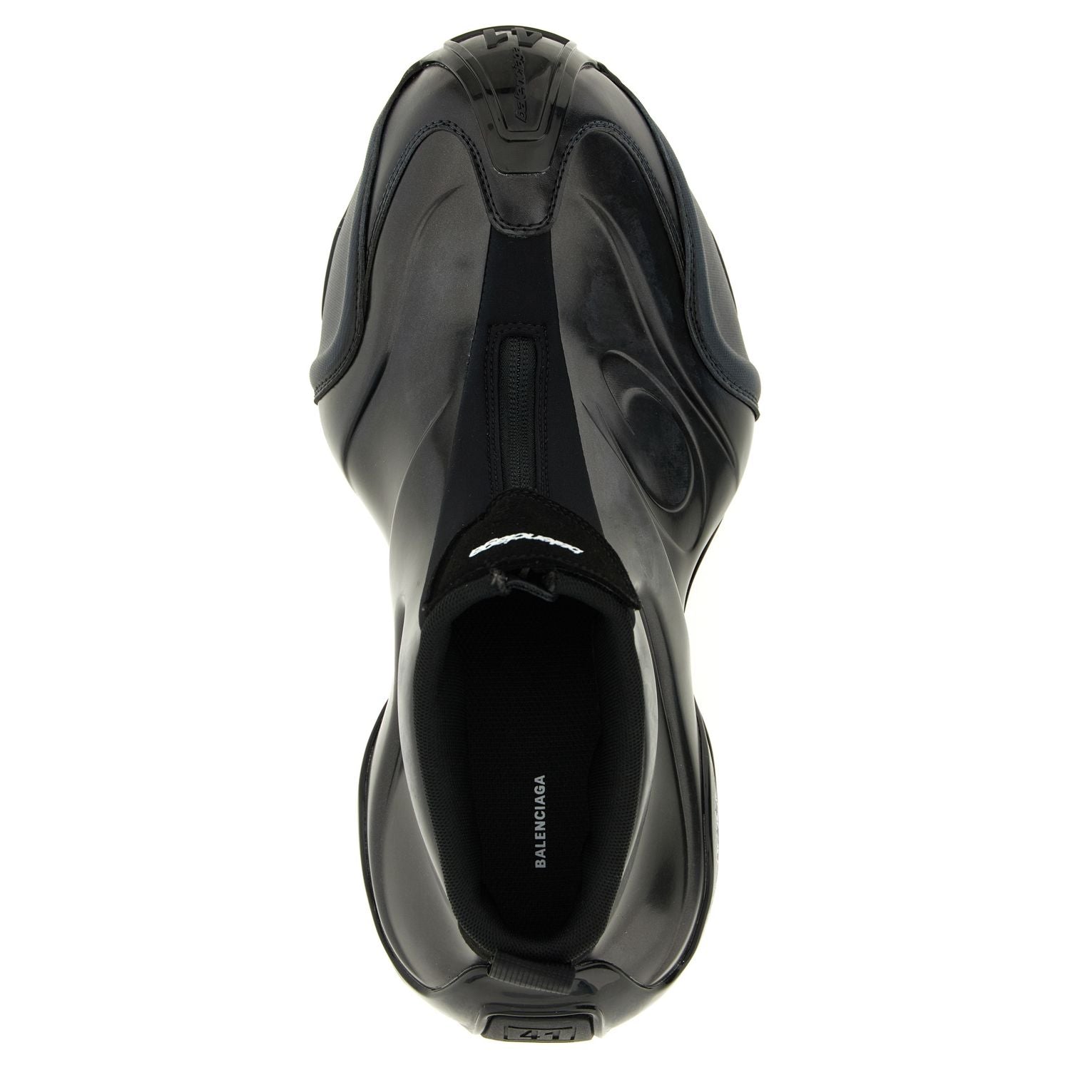 Balenciaga Black Polyester Athletic Sneakers