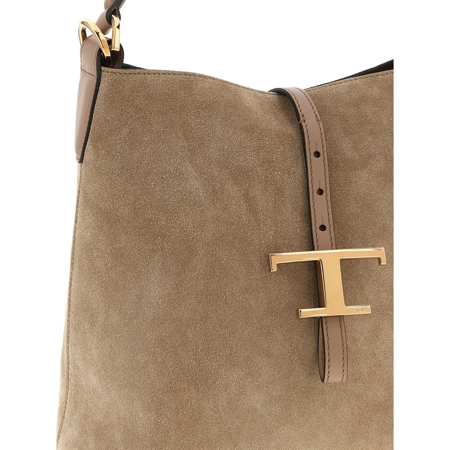 Tod's Beige Calfskin Handbag