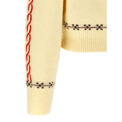 Guest in Residence Multicolor Wool Cardigan