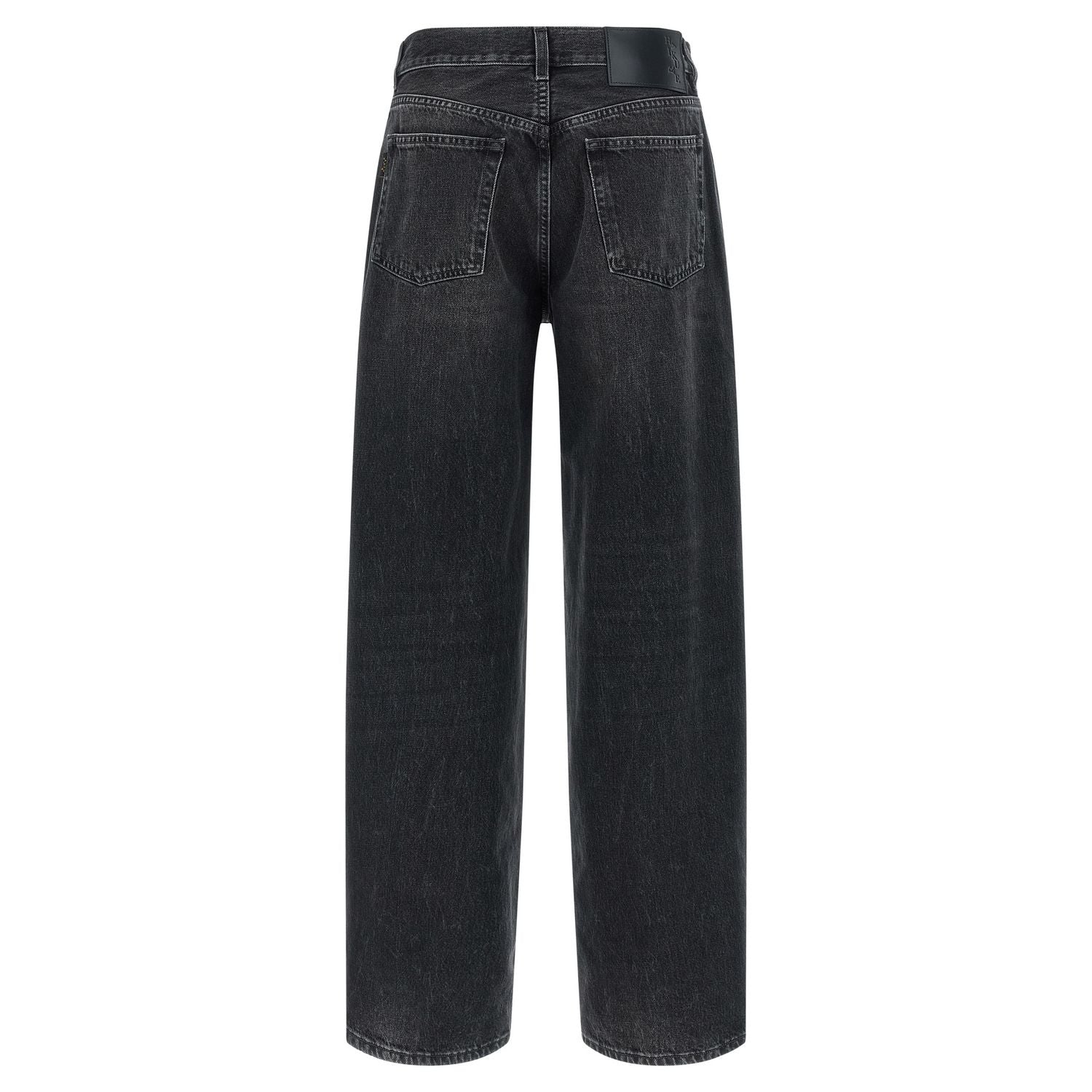 Haikure Black Cotton High-Waisted Jean