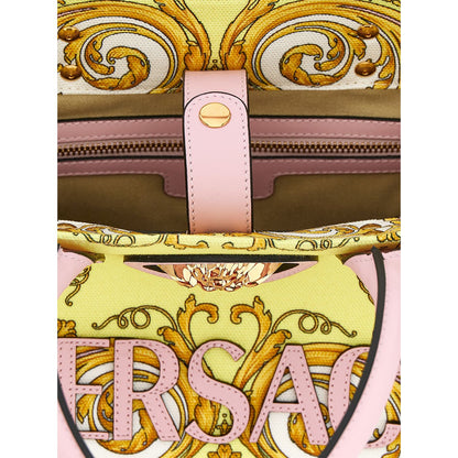 Versace Multicolor Cotton Tote Bag