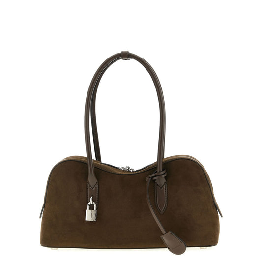 Stella McCartney Brown Hemp Shoulder Bag