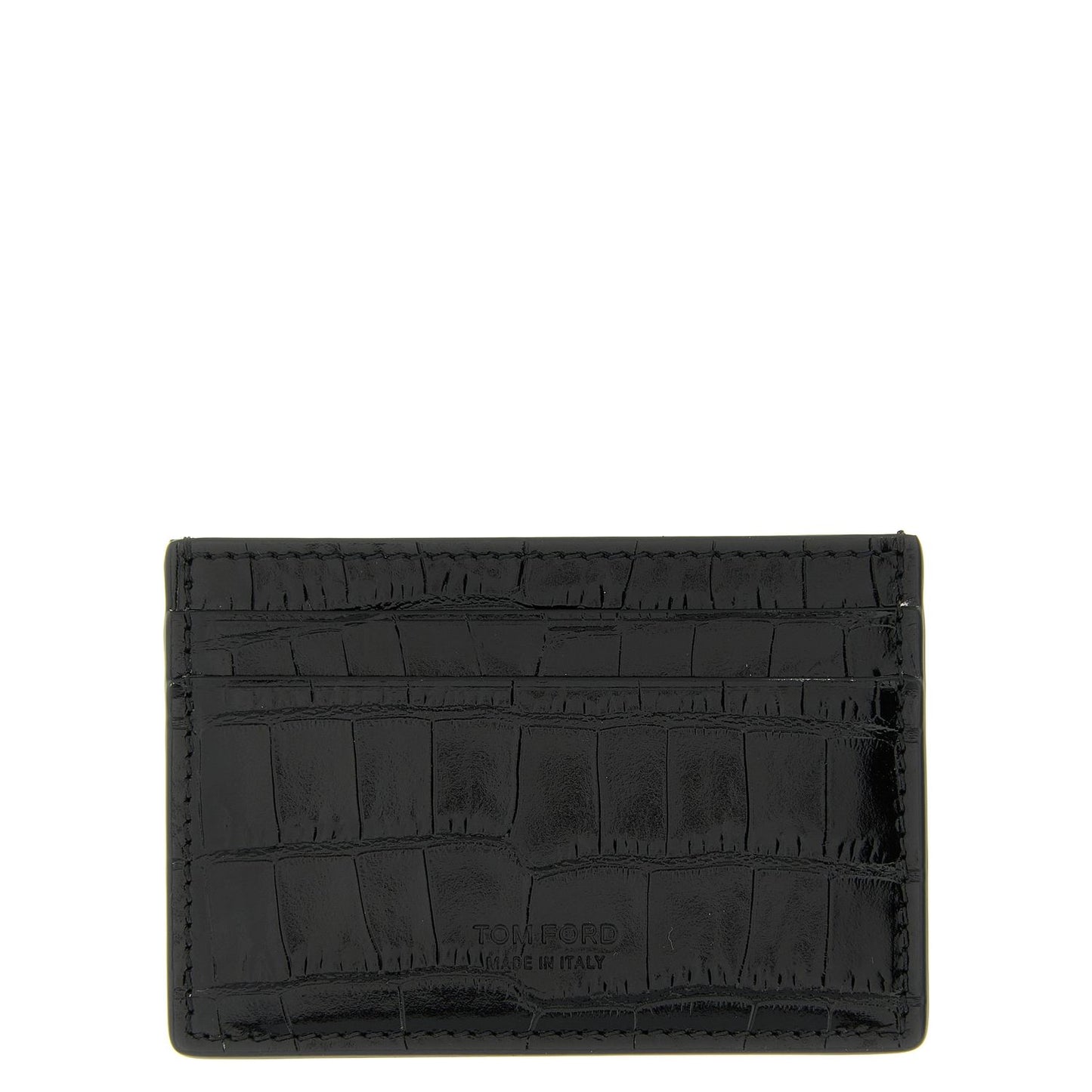 Tom Ford Black Calfskin Cardholder