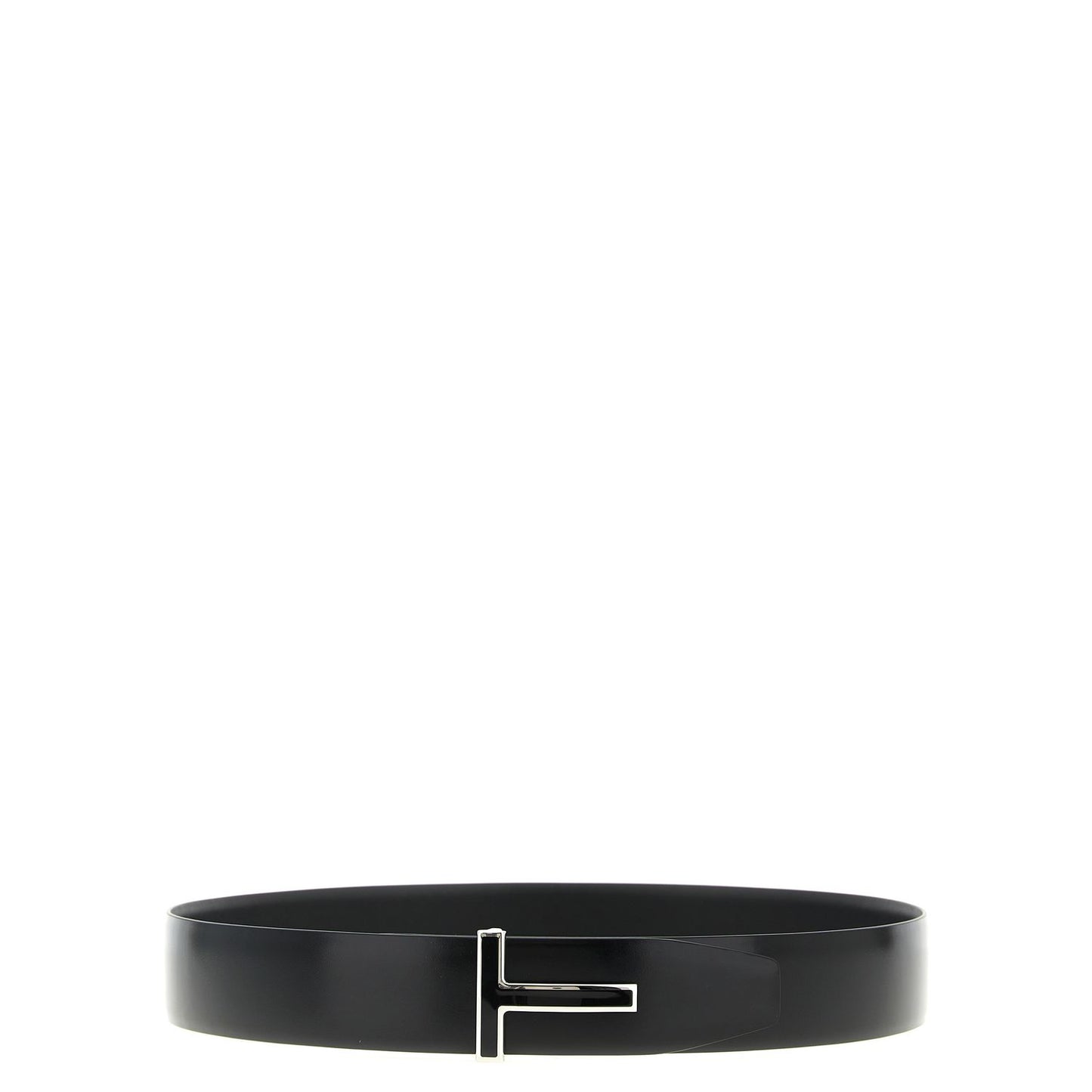 Tom Ford Black Calfskin Regular Belt