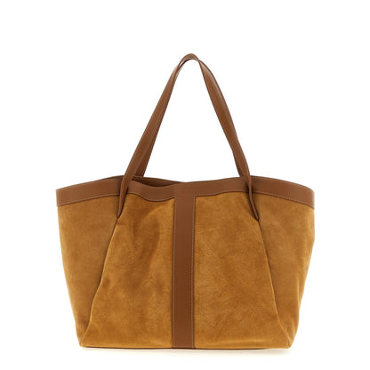 Twinset Brown Polyethylene Tote Bag