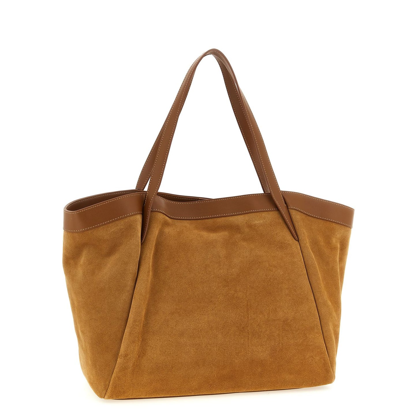 Twinset Brown Polyethylene Tote Bag
