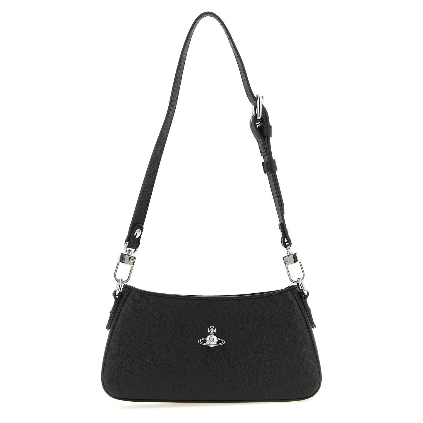 Vivienne Westwood Black Polyethylene Shoulder Bag