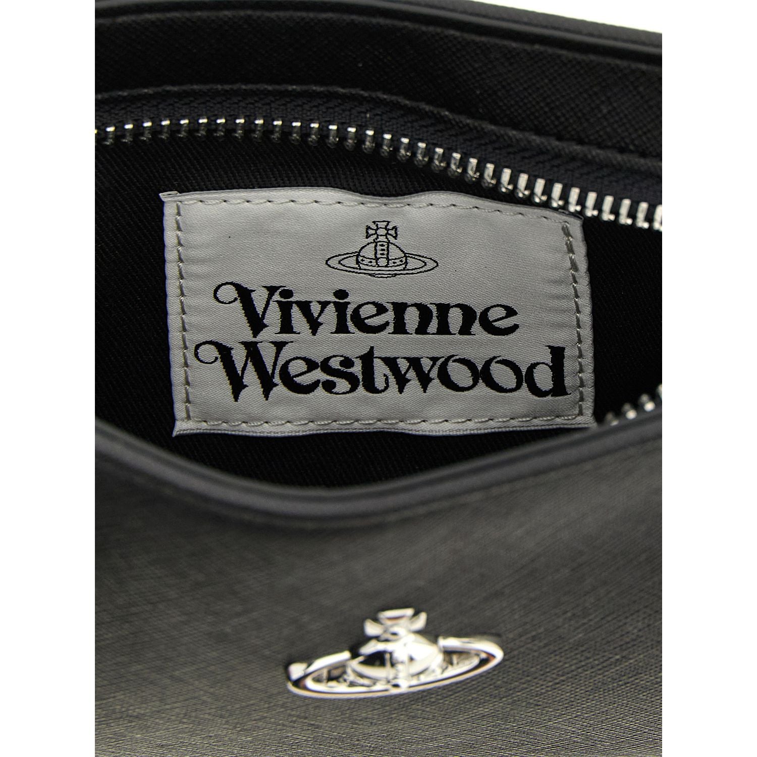 Vivienne Westwood Black Polyethylene Shoulder Bag