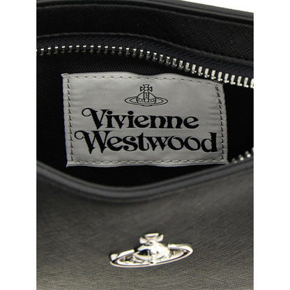 Vivienne Westwood Black Polyethylene Shoulder Bag