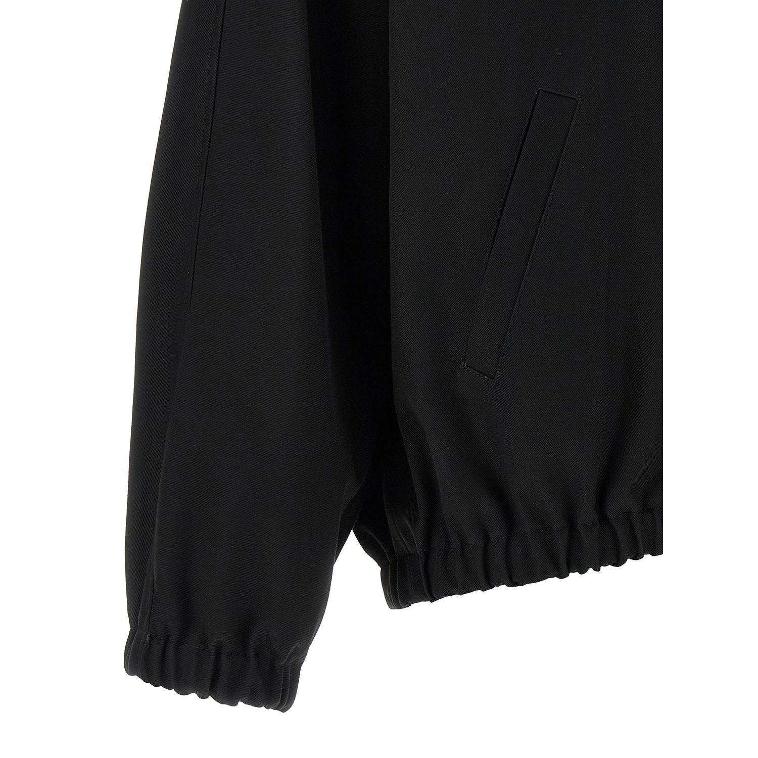 Courrèges Black Cotton Bomber