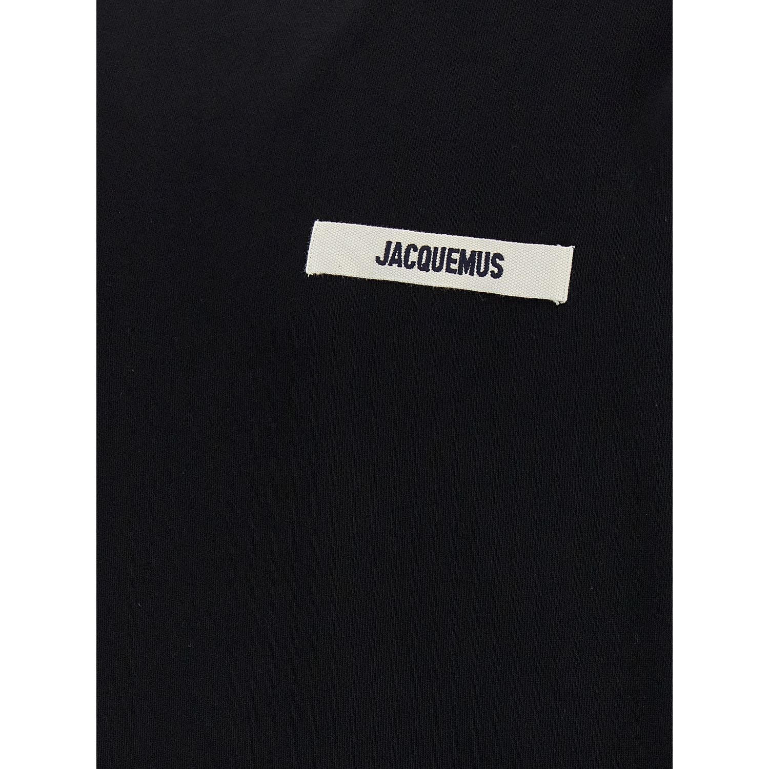 Jacquemus Black Cotton Sweatshirt