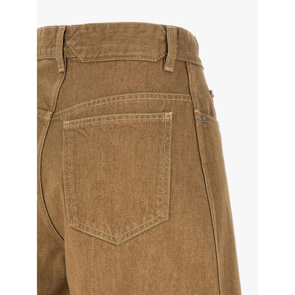 Jacquemus Beige Cotton Jeans Denim