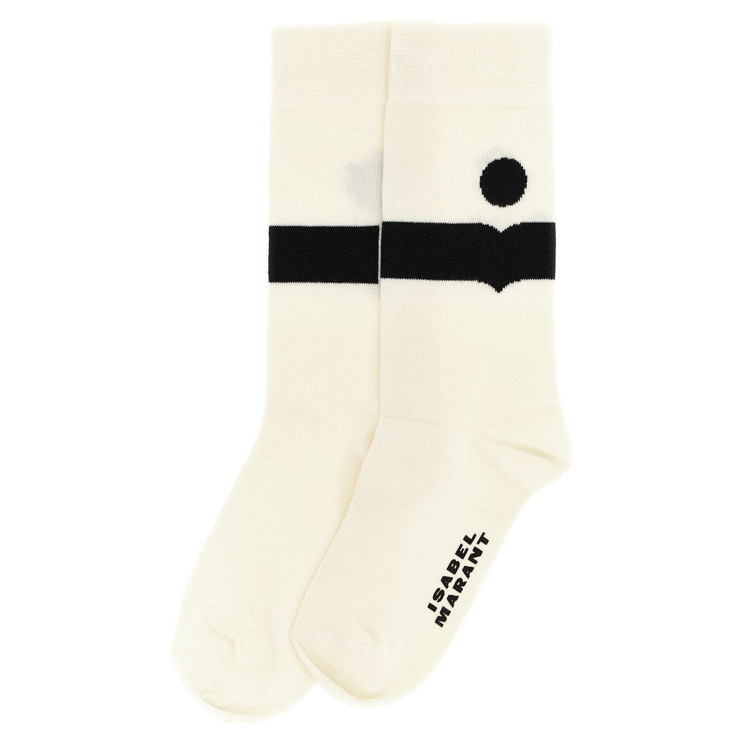 Isabel Marant Beige Cotton Socks
