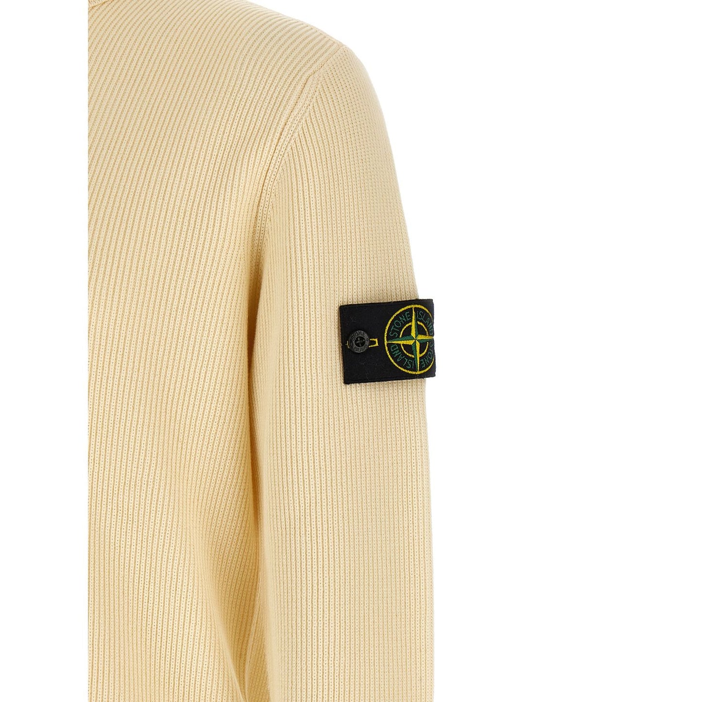 Stone Island Beige Cotton Cardigan
