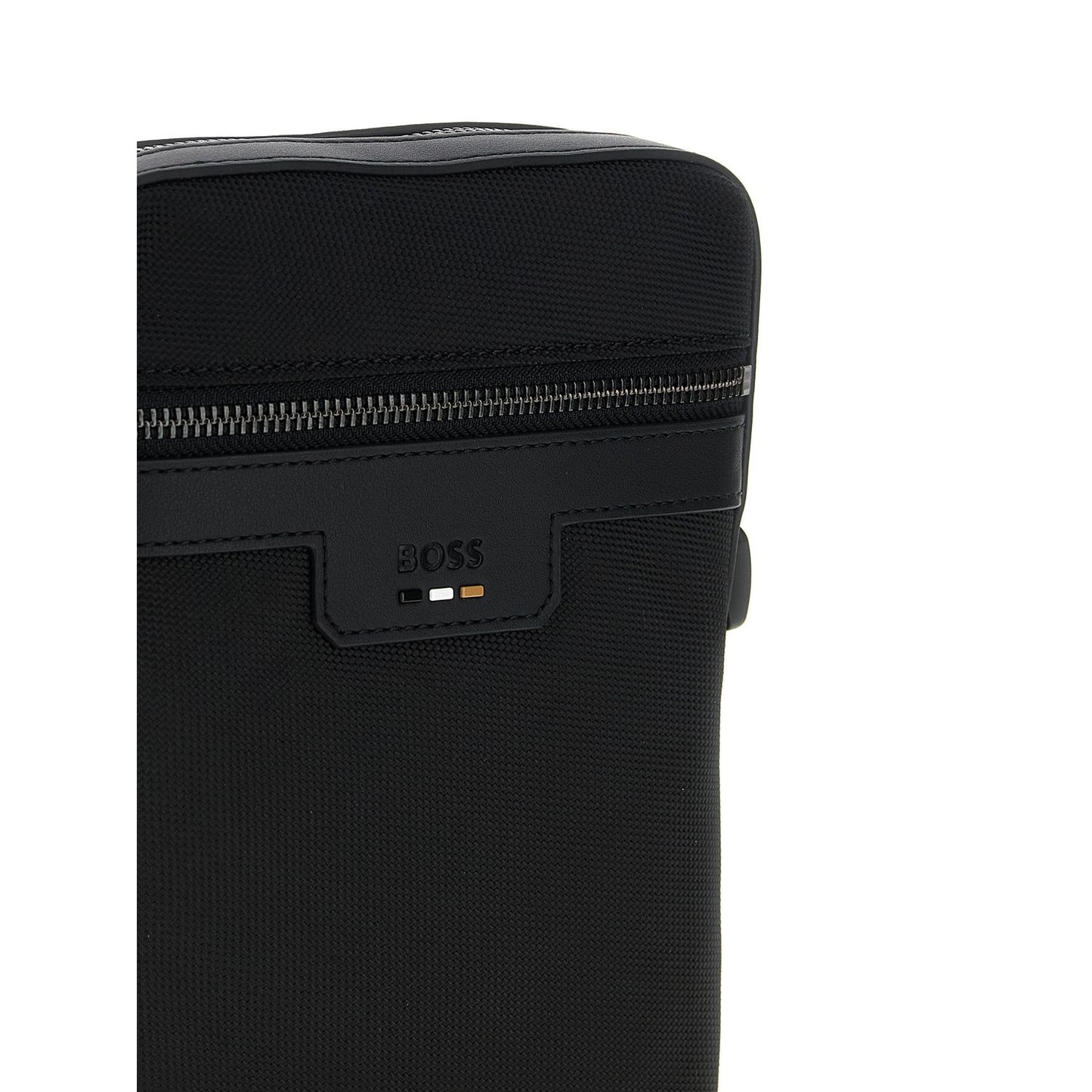 Hugo Boss Black Polyester Crossbody Bag