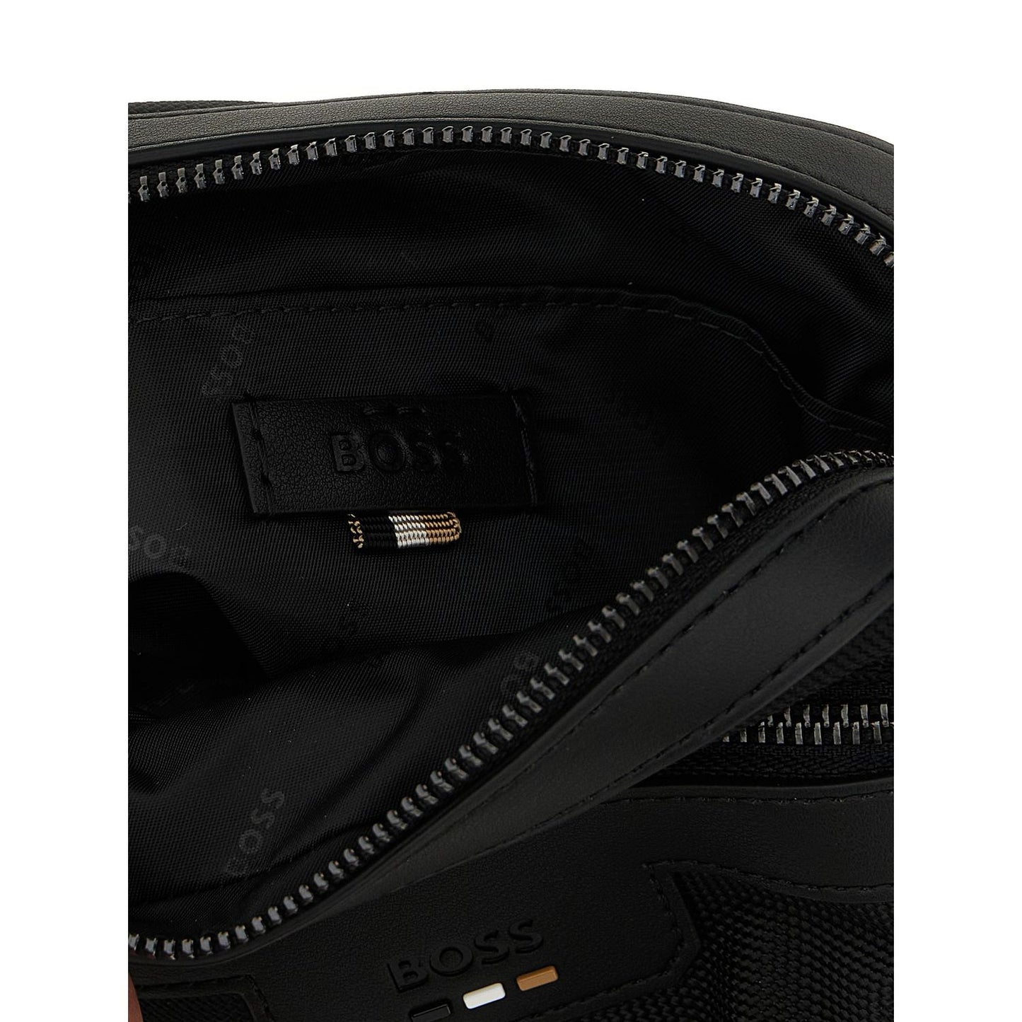 Hugo Boss Black Polyester Crossbody Bag