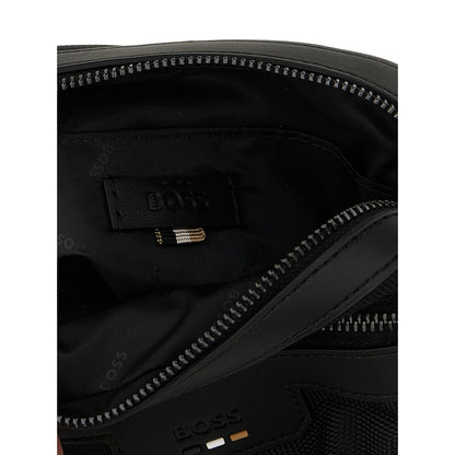 Hugo Boss Black Polyester Crossbody Bag