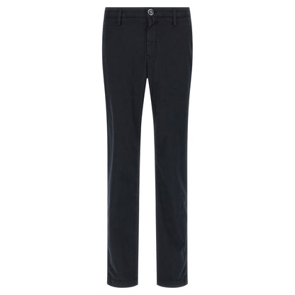 Jacob Cohen Blue Cotton Chino Pants