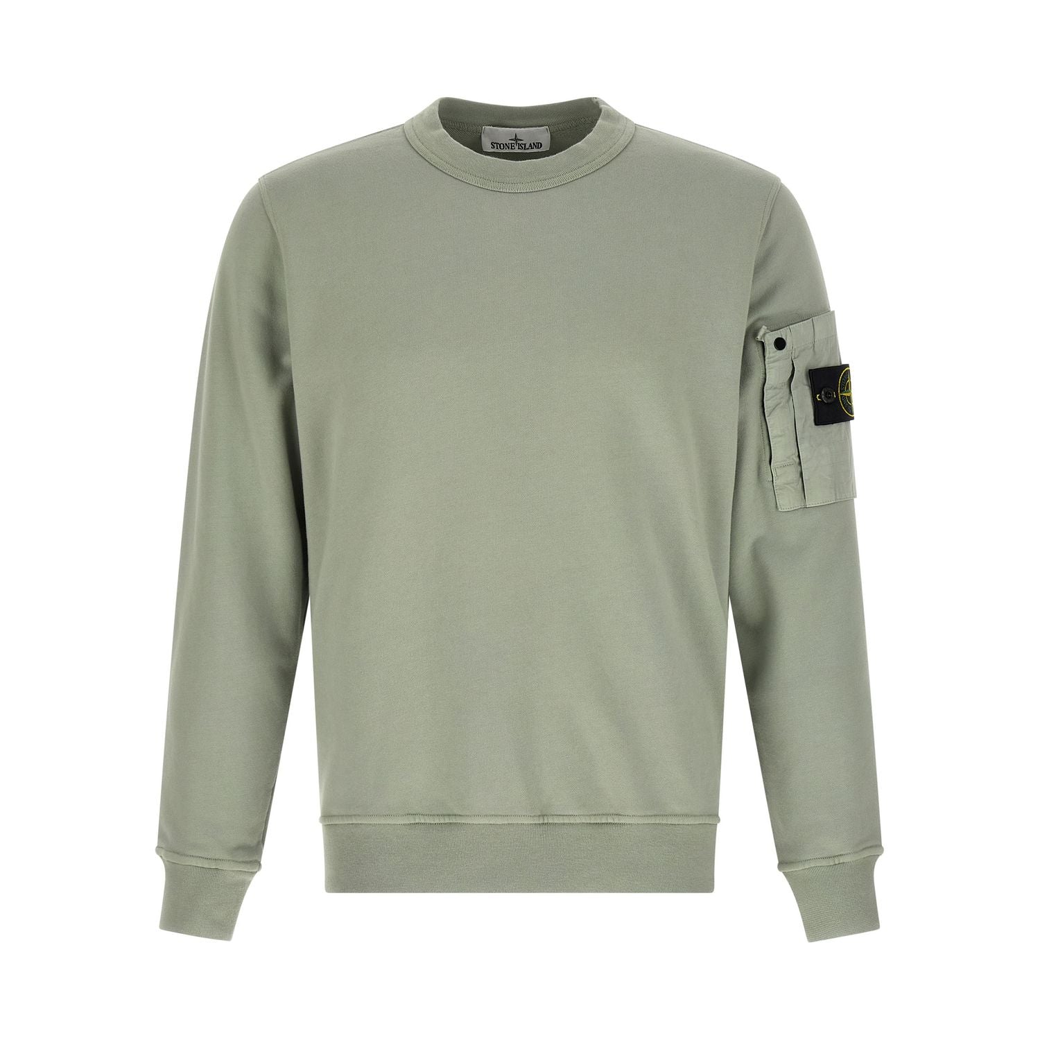 Stone Island Bicolor Cotton Sweatshirt