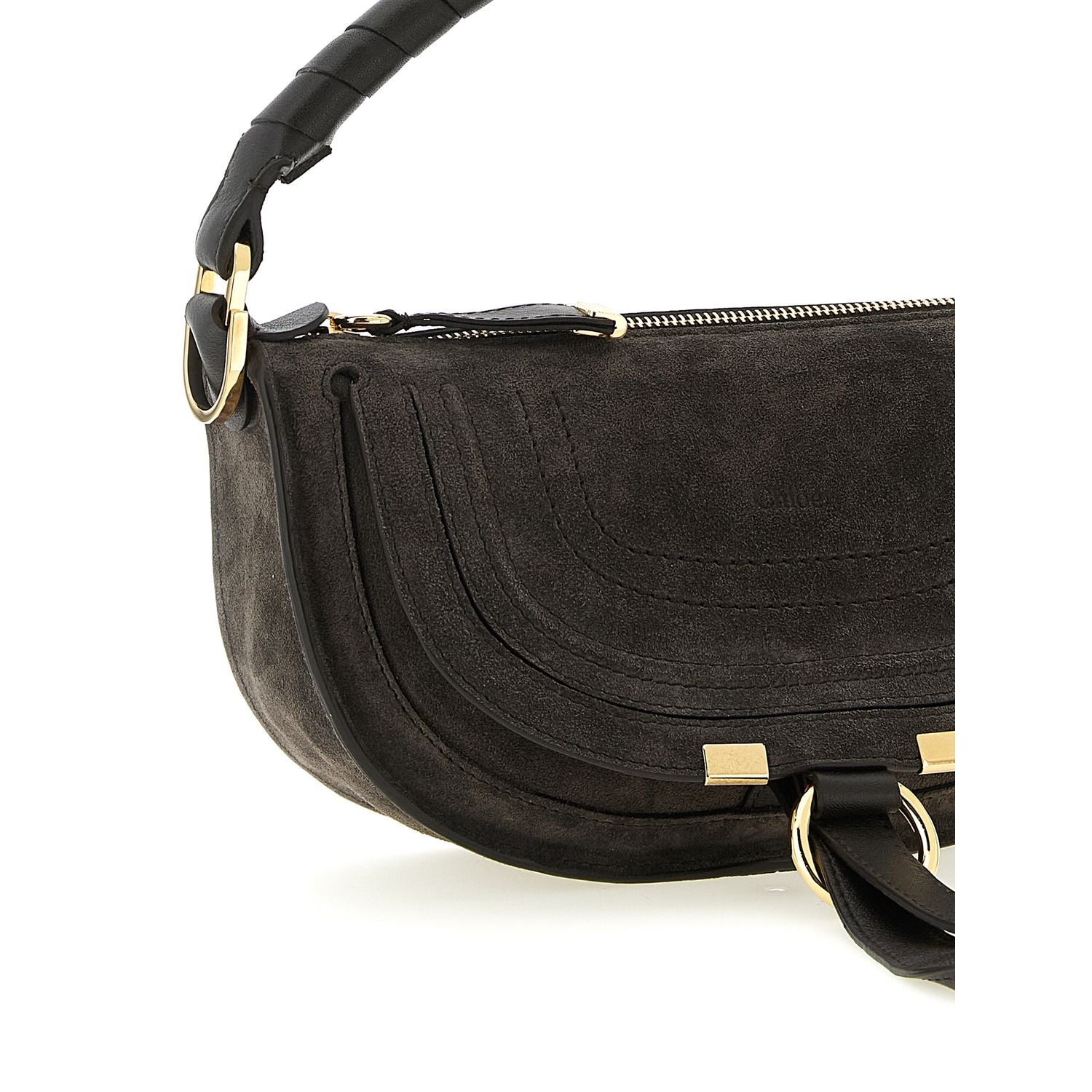 Chloé Brown Calfskin Shoulder Bag