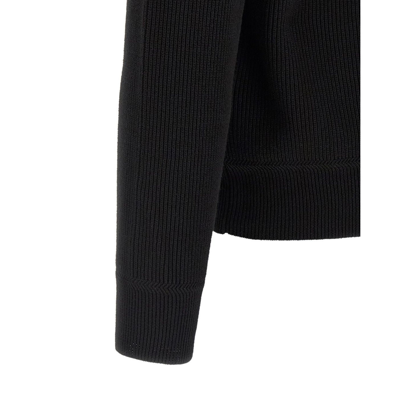 Stone Island Black Cotton Cardigan