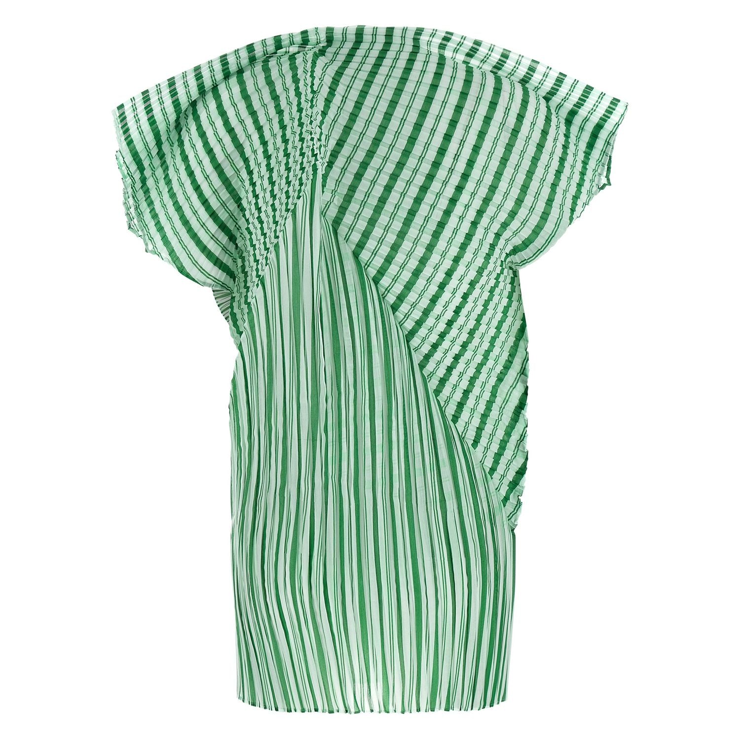 Issey Miyake Bicolor Polyester Pattern Shirt