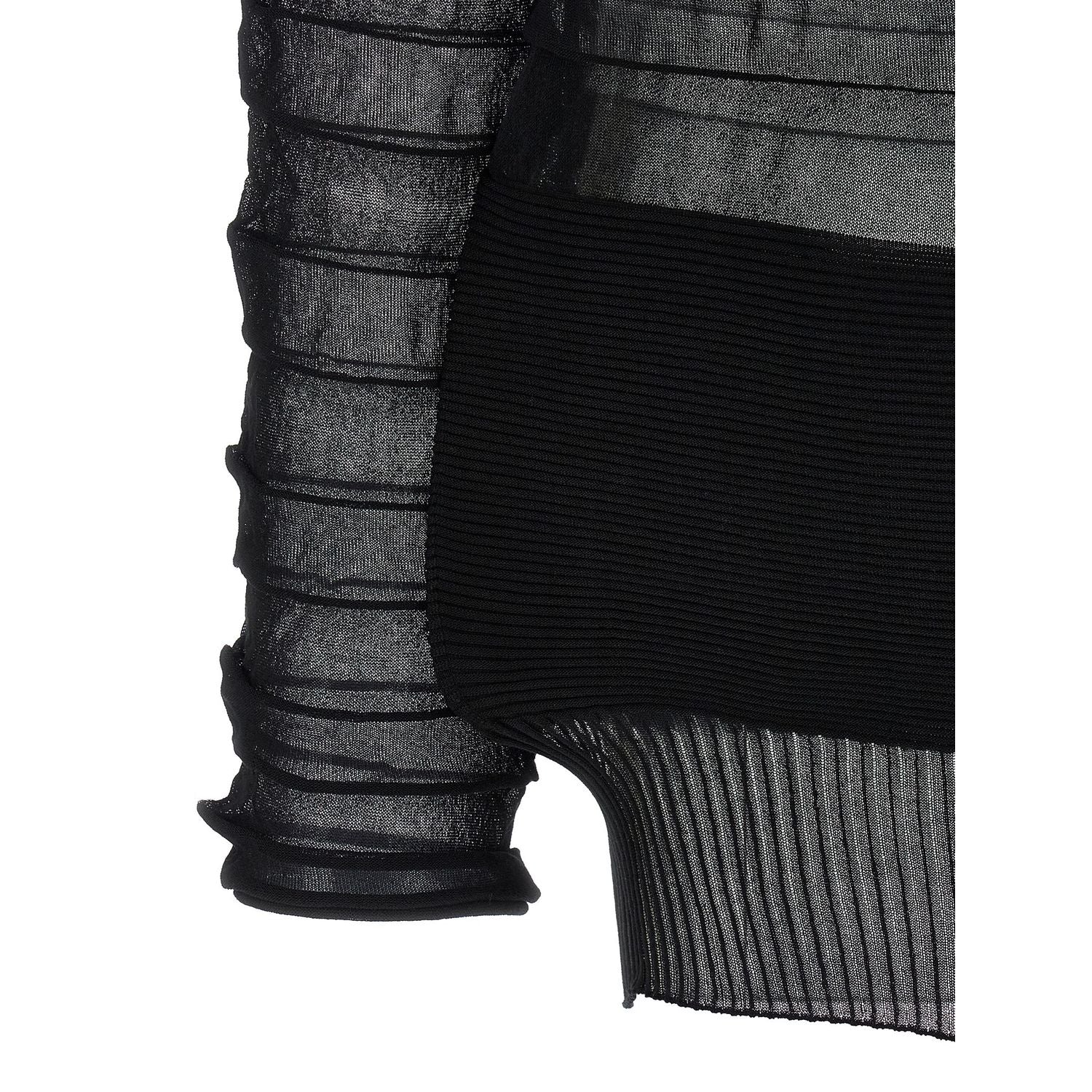 Issey Miyake Black Polyester Sweatshirt