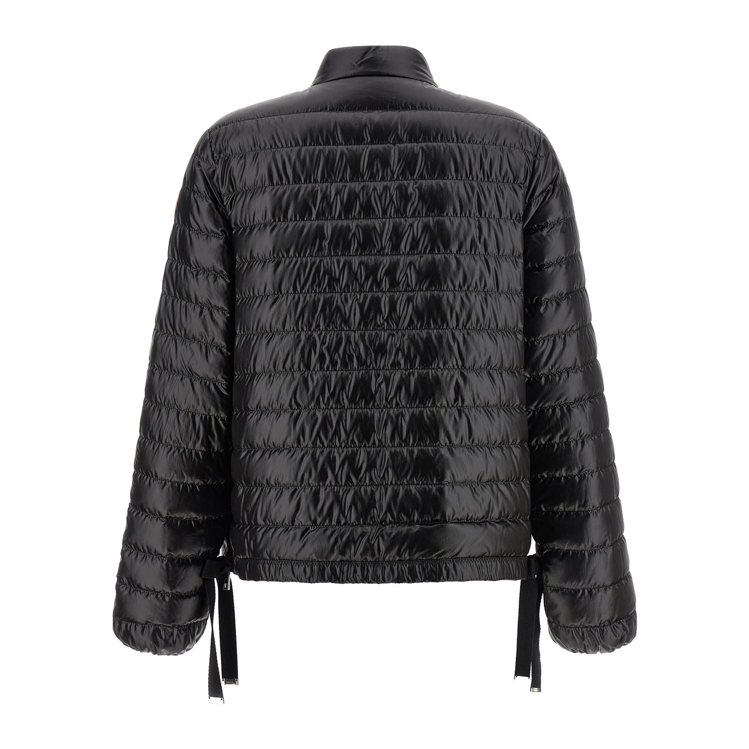 Moncler Black Polyamide Full-Length Jacket