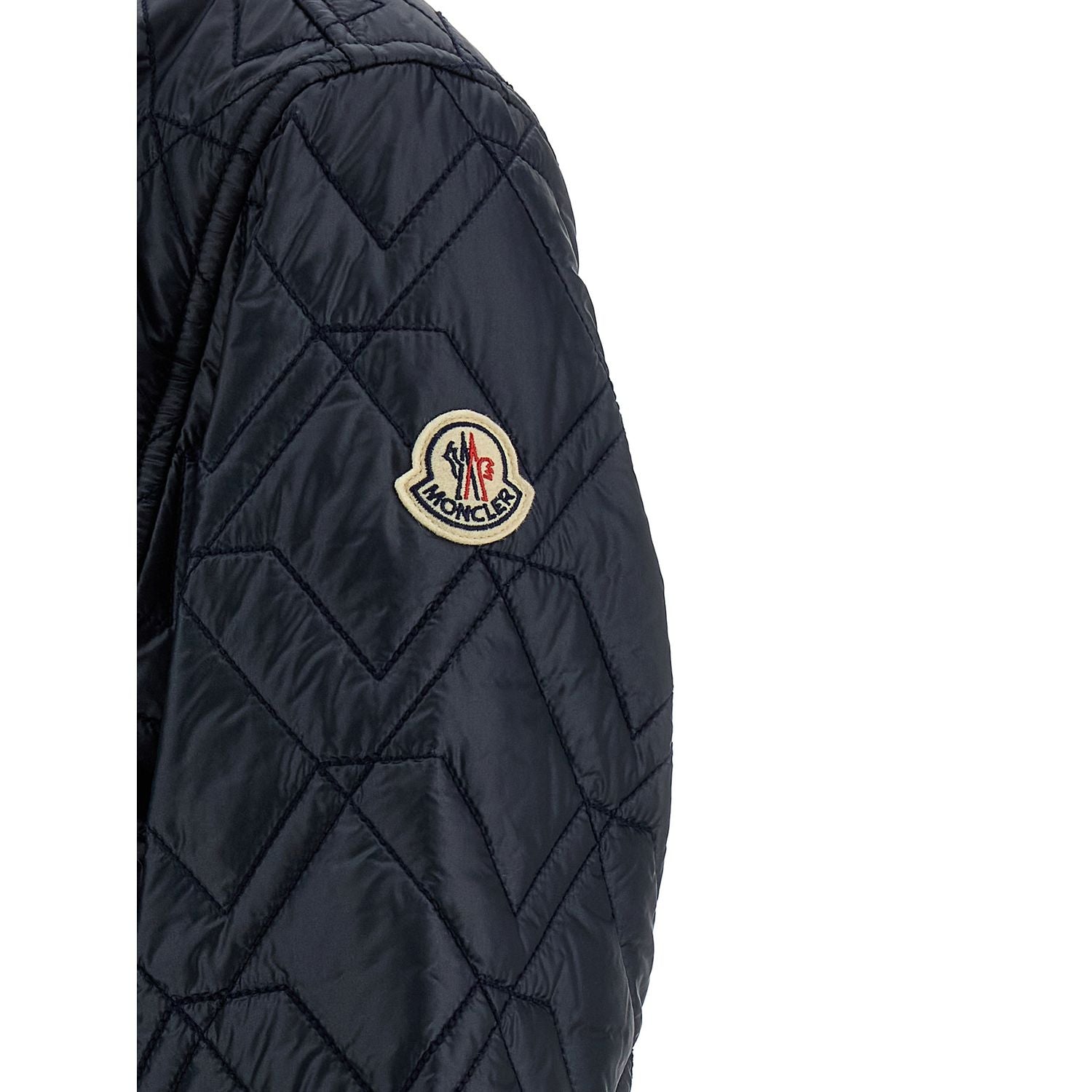 Moncler Blue Polyamide Shell Jacket