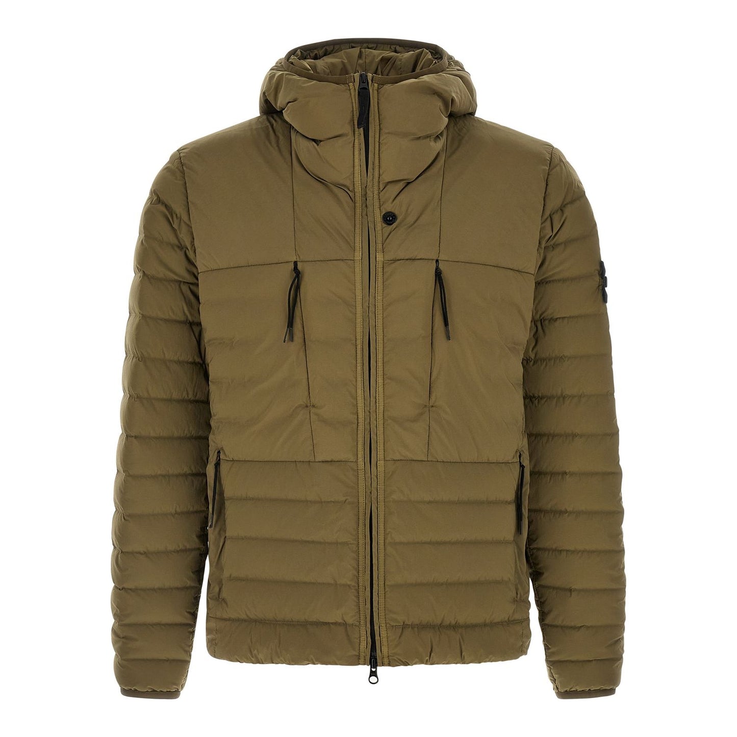 Stone Island Bicolor Polyamide Full-Length Jacket