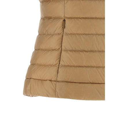 Moncler Beige Polyamide Sleeveless Jacket