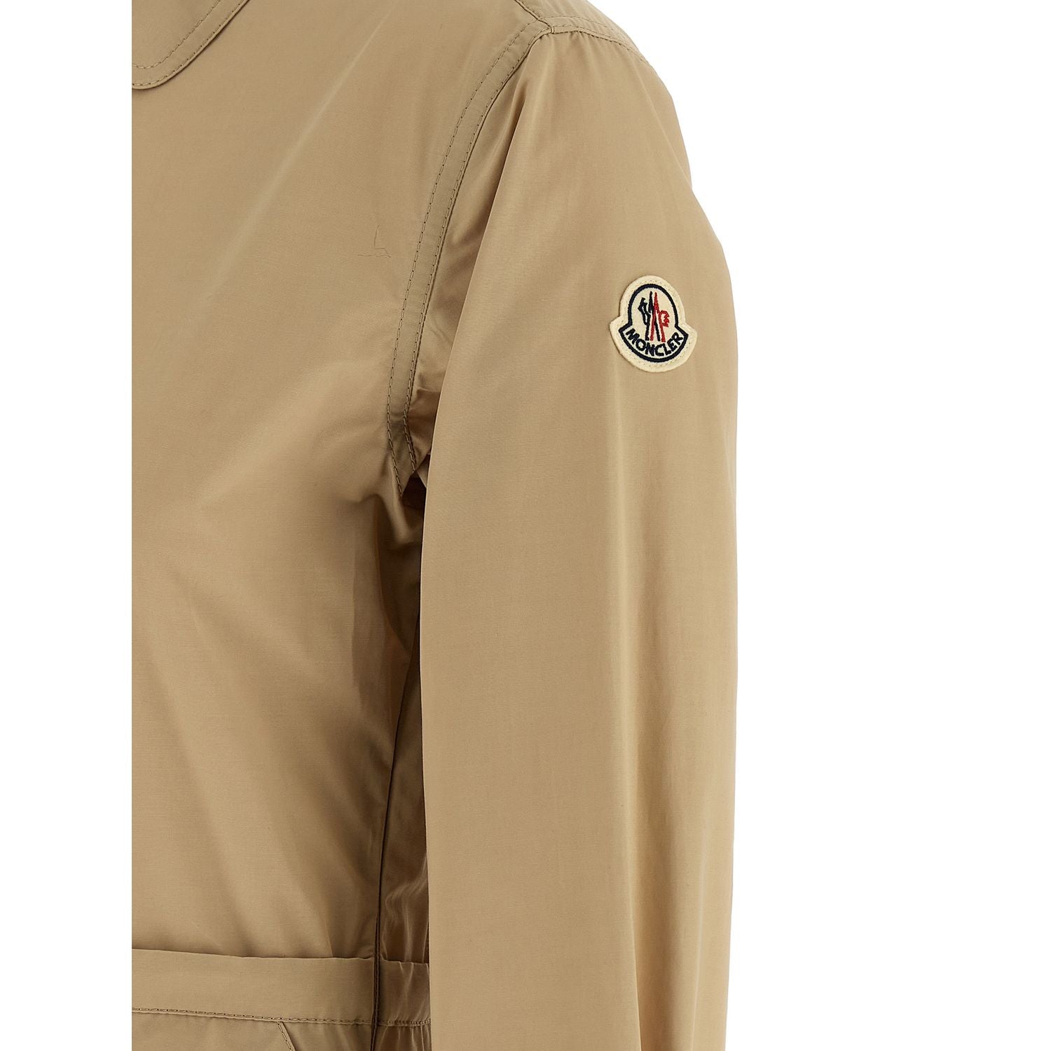 Moncler Beige Polyester Long Dress