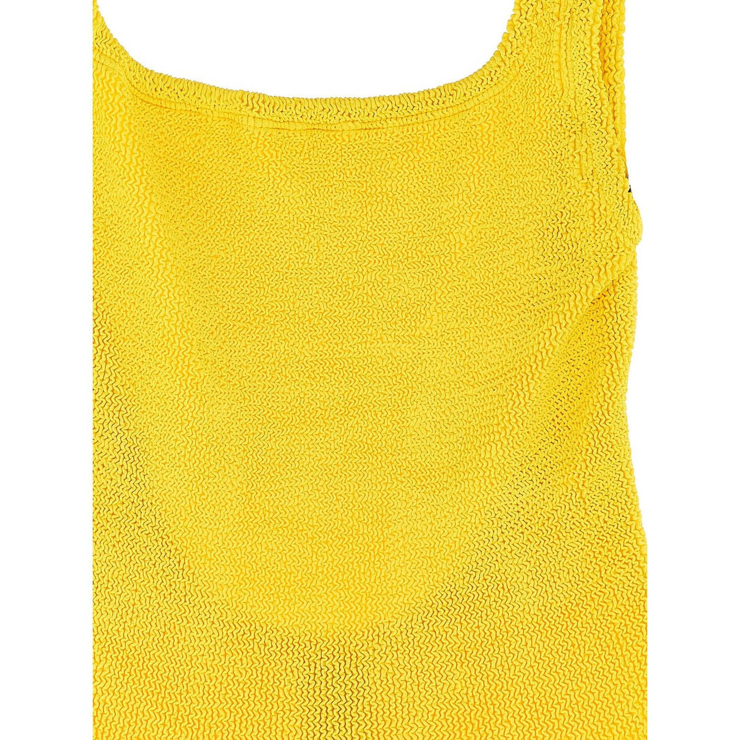 Hunza G Bicolor Polyamide One-Piece Swimsuit