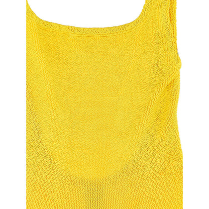 Hunza G Bicolor Polyamide One-Piece Swimsuit
