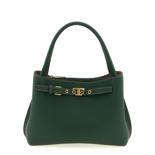 Tod's Bicolor Calfskin Handbag