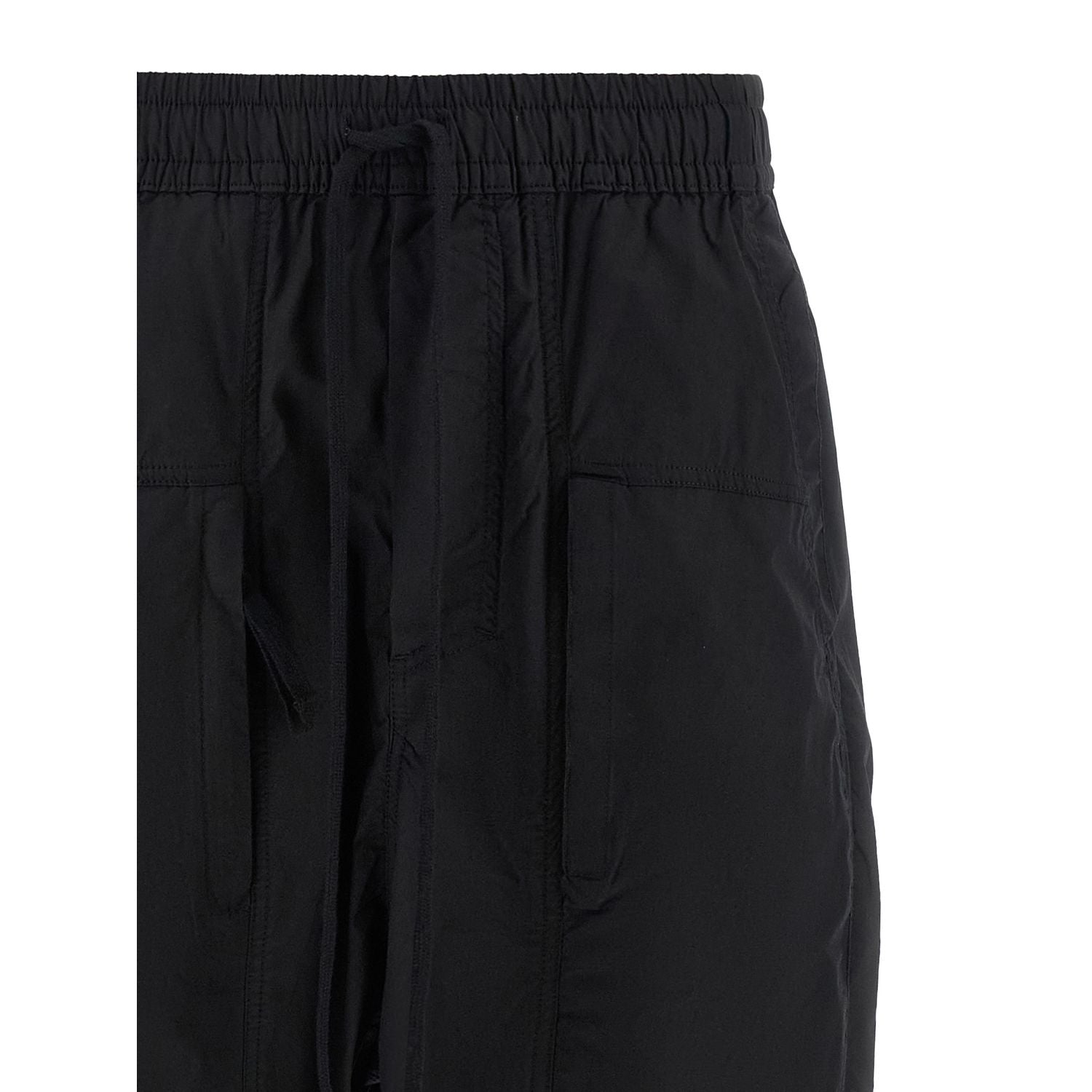 Thom Krom Black Cotton Casual Pants