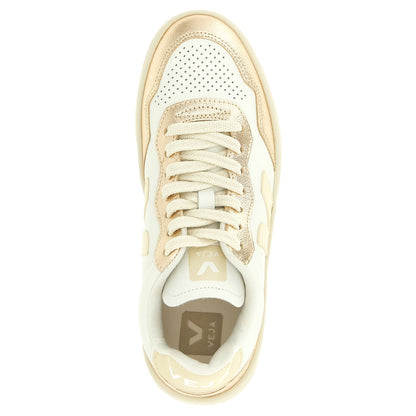 Veja Gold Genuine Leather Low Top Sneakers