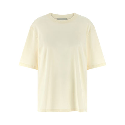 Ami Paris Beige Cotton T-Shirt