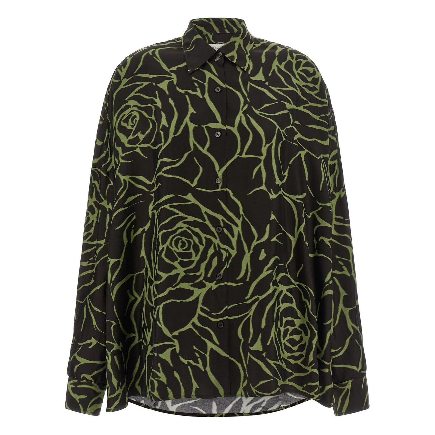 Dries Van Noten Black Viscose Blouse